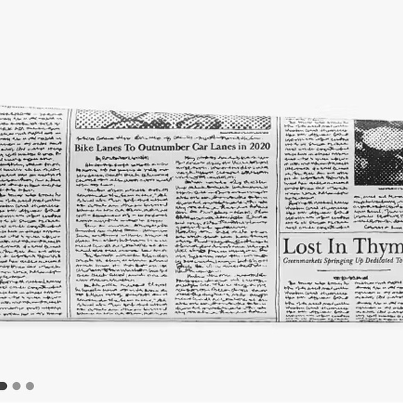 NWT & Sealed Glitzy Ritzy Newspaper Clutch Kate Spade - Picture 6 of 11